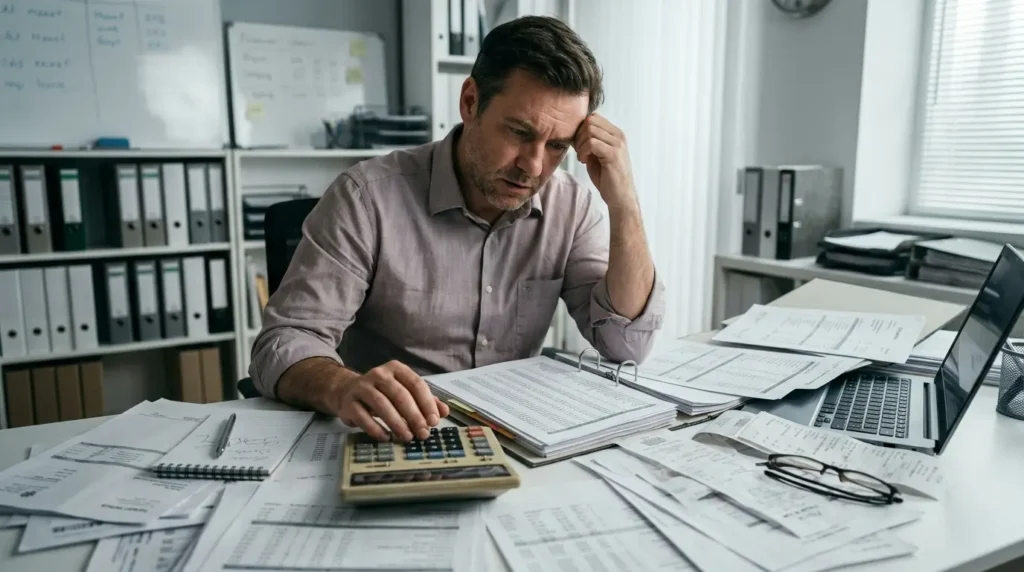 Gestor Analisando Documentos Financeiros DUX Gestão | DUX Consultoria e BPO Financeiro