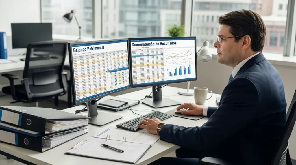 Gestor Analisando Indicadores Financeiros DUX Gestão | DUX Consultoria e BPO Financeiro